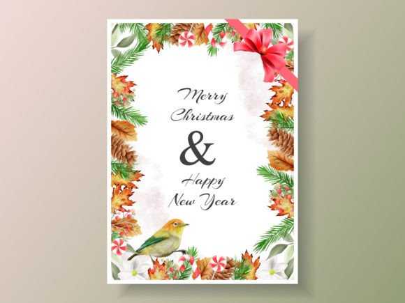 Download Postcard with Christmas and Animal Theme - Animal theme Collection