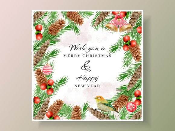 Download Postcard with Christmas and Animal Theme - Animal theme Collection