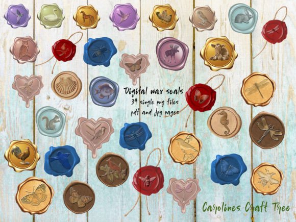 Download Wax Seals Animal Theme - Animal theme Collection