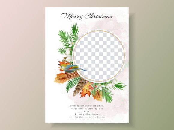 Download Postcard with Christmas and Animal Theme - Animal theme Collection