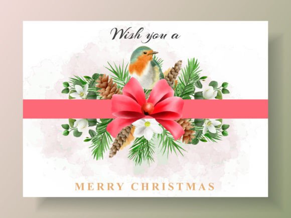 Download Postcard with Christmas and Animal Theme - Animal theme Collection