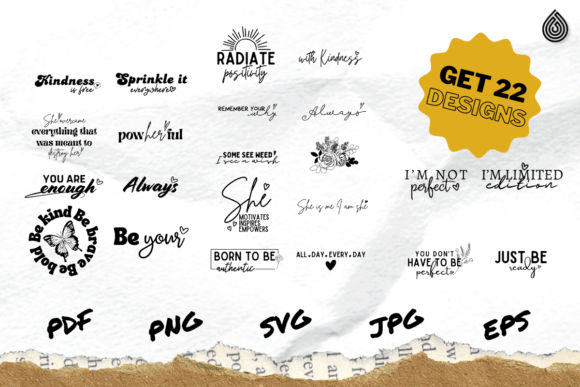 Download Boho Motivational SVG PNG Bundle - Boho motivational Collection