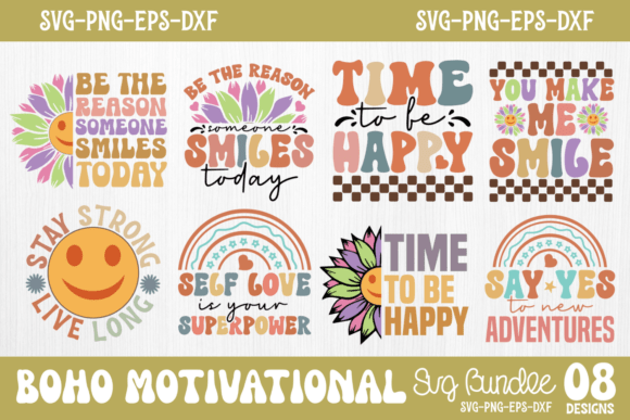 Download Boho Motivational Svg Bundle - Boho motivational Collection