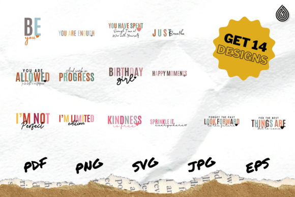 Download Boho Motivational SVG PNG Bundle - Boho motivational Collection