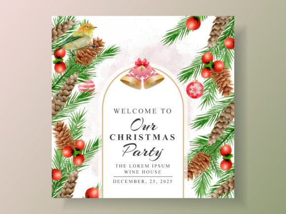 Download Postcard with Christmas and Animal Theme - Animal theme Collection