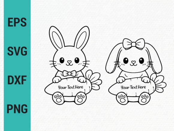 Download Easter Bunny Monogram Svg Easter Svg - Monogram svg Collection