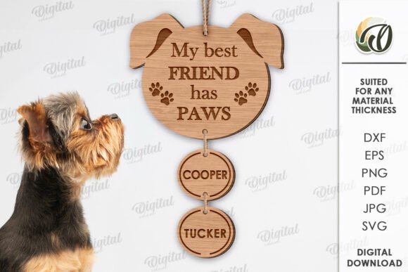 Download Pet Personalized Decor Laser Cut - Personalized decor Collection